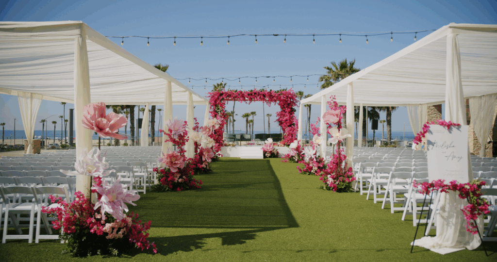 Stunning Mandap Setup for an Indian wedding